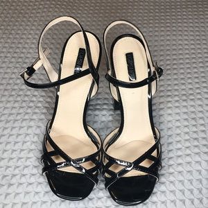 Topshop Black block heels